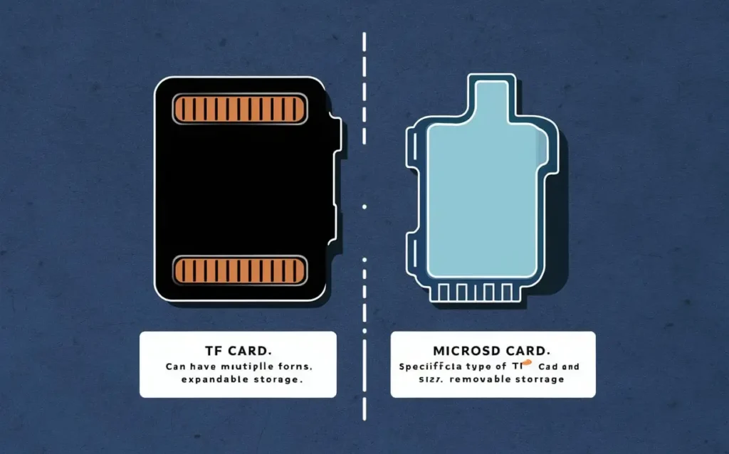 What Is a TF Card and How it Works and is it differ from MicroSD card